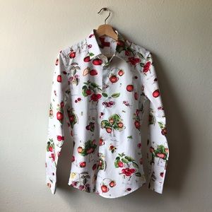 Devils Advocate Floral Print Button Down, Slim